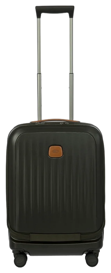 Bric's Taormina ultra-light cabin trolley with pocket