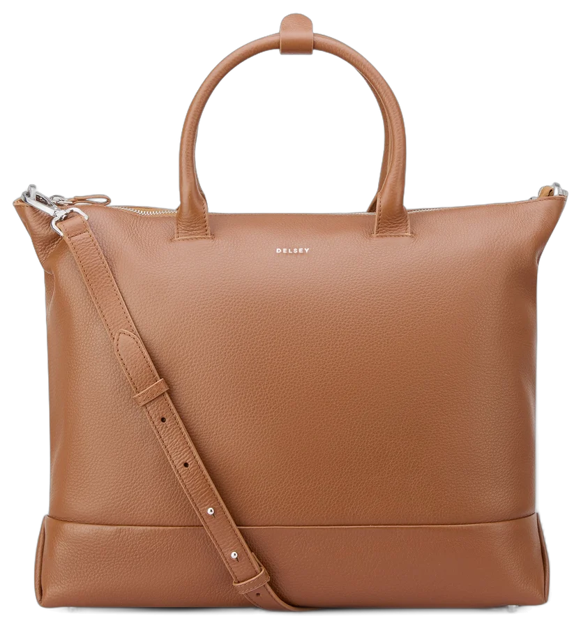Delsey LE CUIR GRAINE Tote Bag 43.5 CM