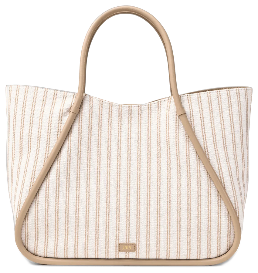 July Marina Stripe Tote