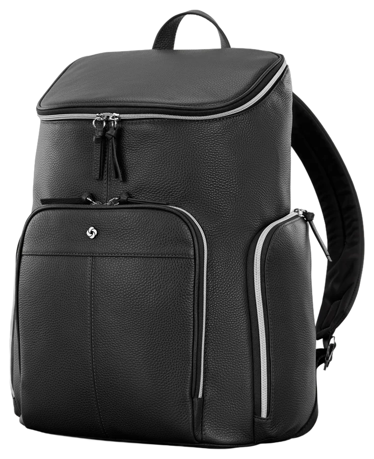 Samsonite Mobile Solution 2 Leather Deluxe Backpack