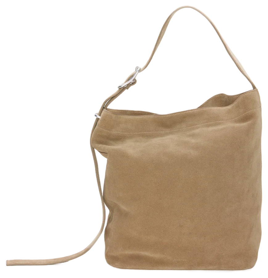 Sandqvist Leather Suede Shopper Bag